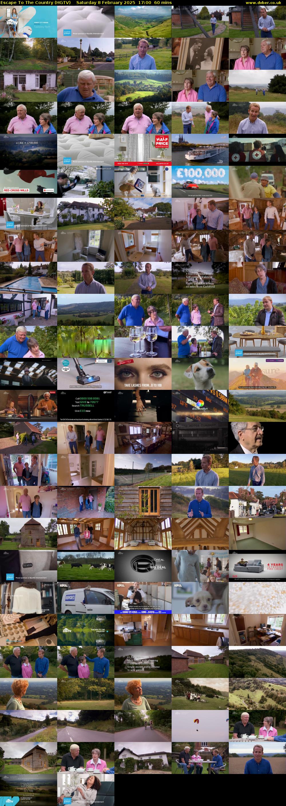 Escape To The Country (HGTV) Saturday 8 February 2025 17:00 - 18:00