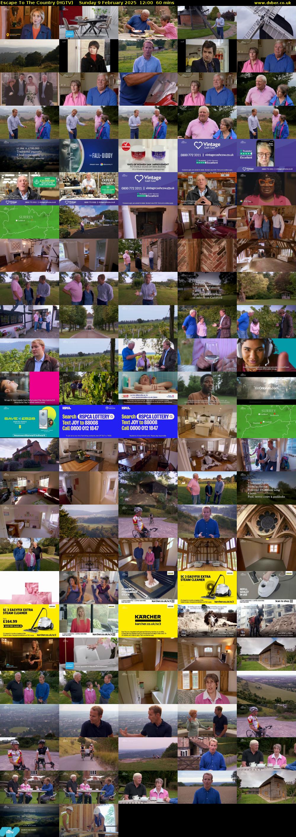 Escape To The Country (HGTV) Sunday 9 February 2025 12:00 - 13:00