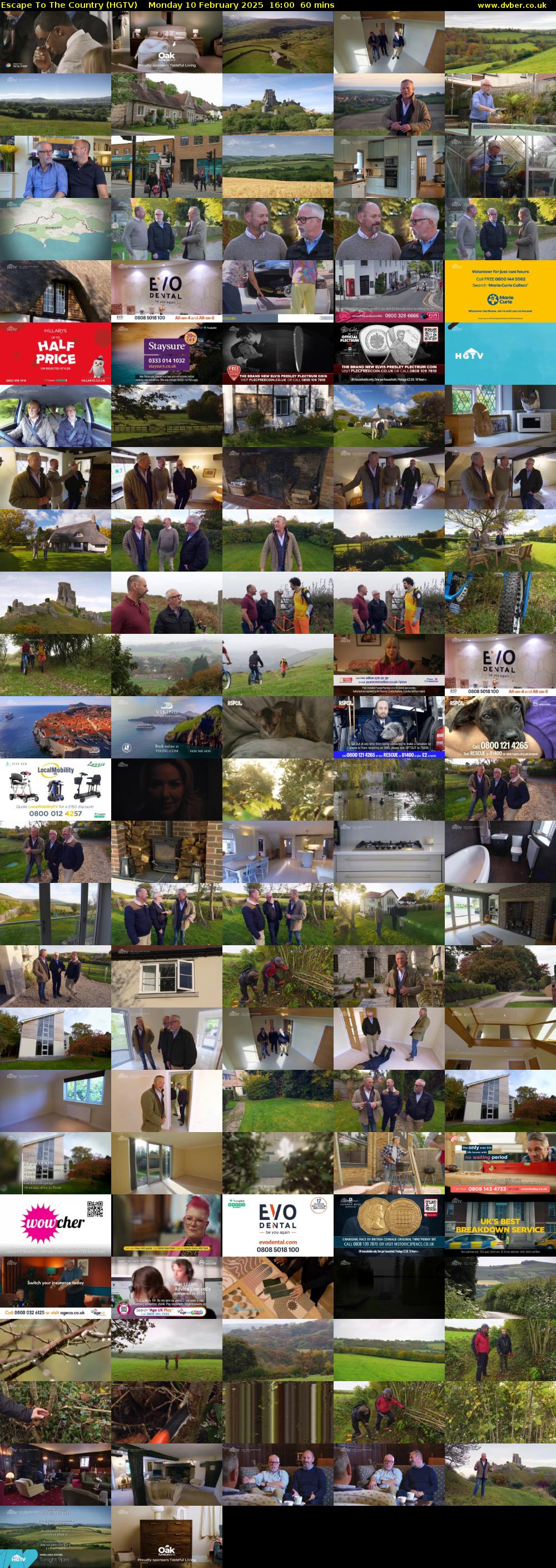 Escape To The Country (HGTV) Monday 10 February 2025 16:00 - 17:00