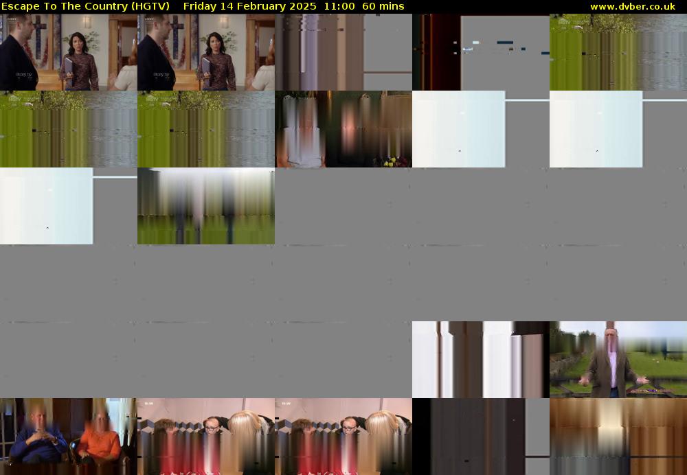 Escape To The Country (HGTV) Friday 14 February 2025 11:00 - 12:00