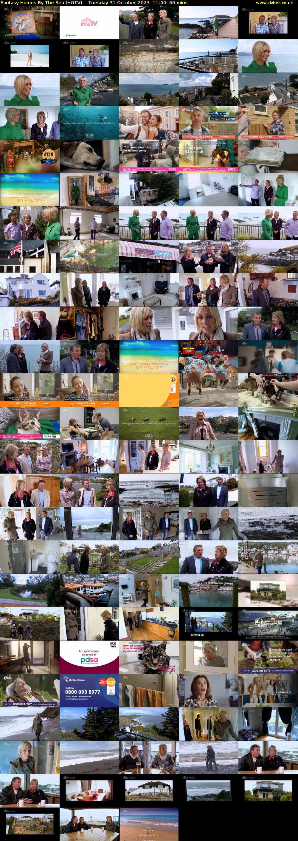 Fantasy Homes By The Sea (HGTV) Tuesday 31 October 2023 11:00 - 12:00