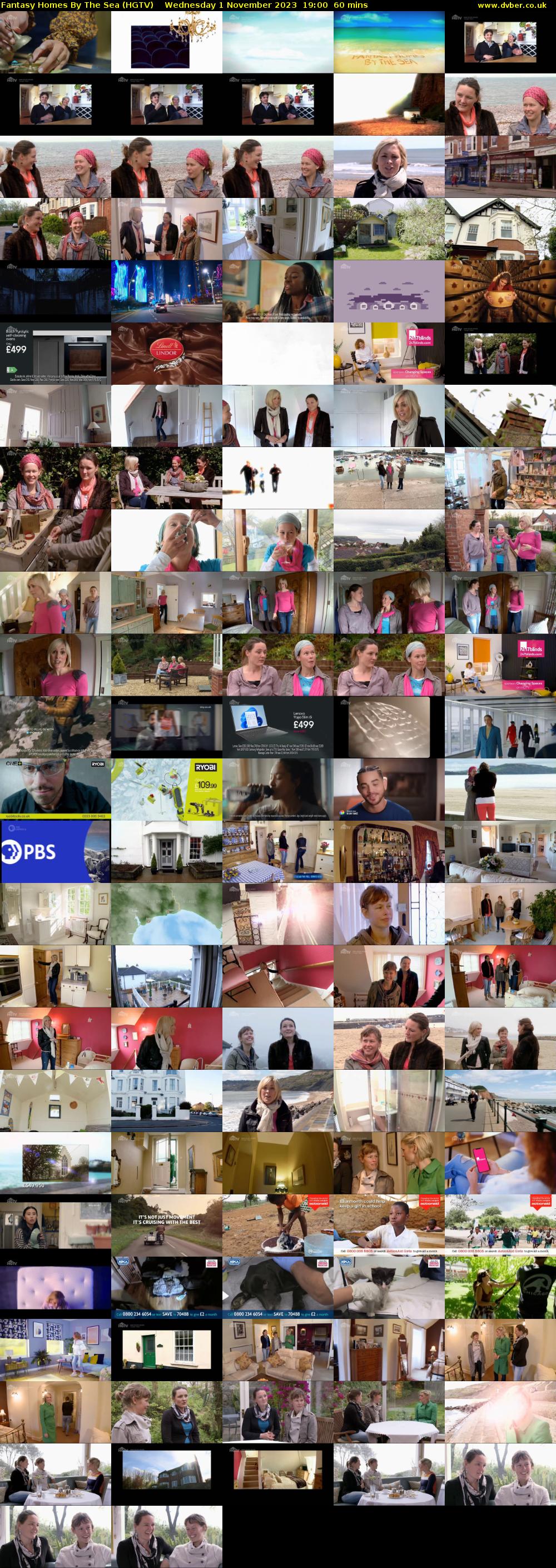 Fantasy Homes By The Sea (HGTV) Wednesday 1 November 2023 19:00 - 20:00