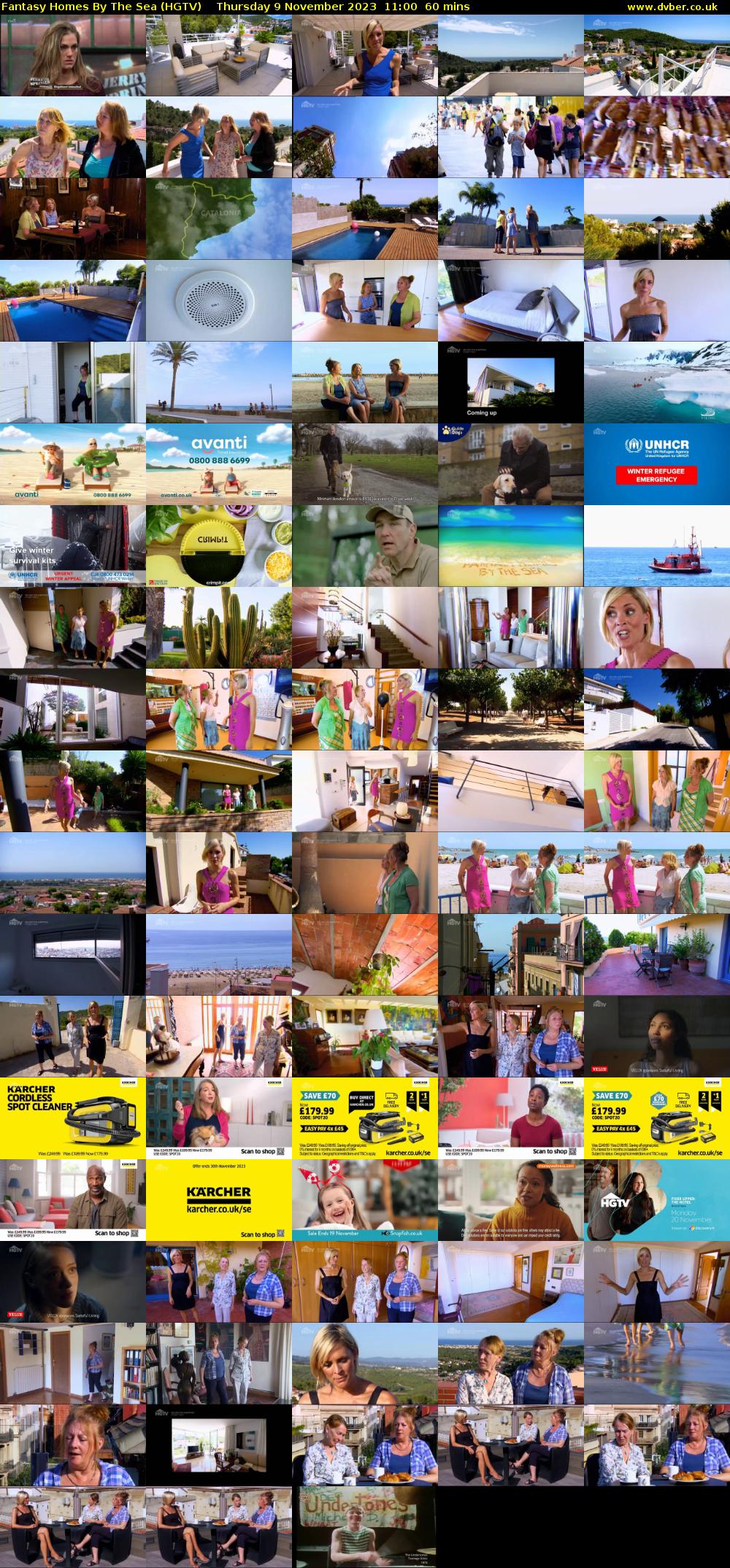Fantasy Homes By The Sea (HGTV) Thursday 9 November 2023 11:00 - 12:00