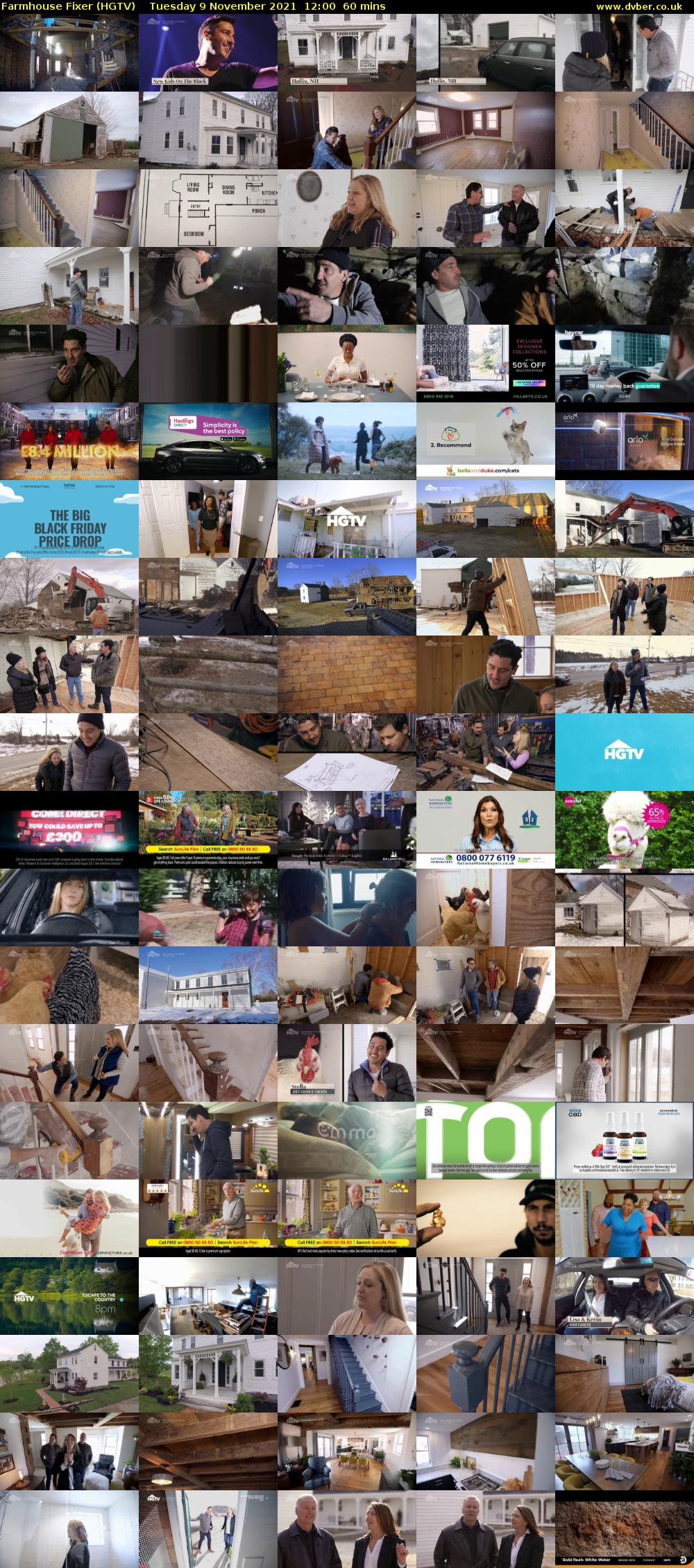 Farmhouse Fixer (HGTV) Tuesday 9 November 2021 12:00 - 13:00