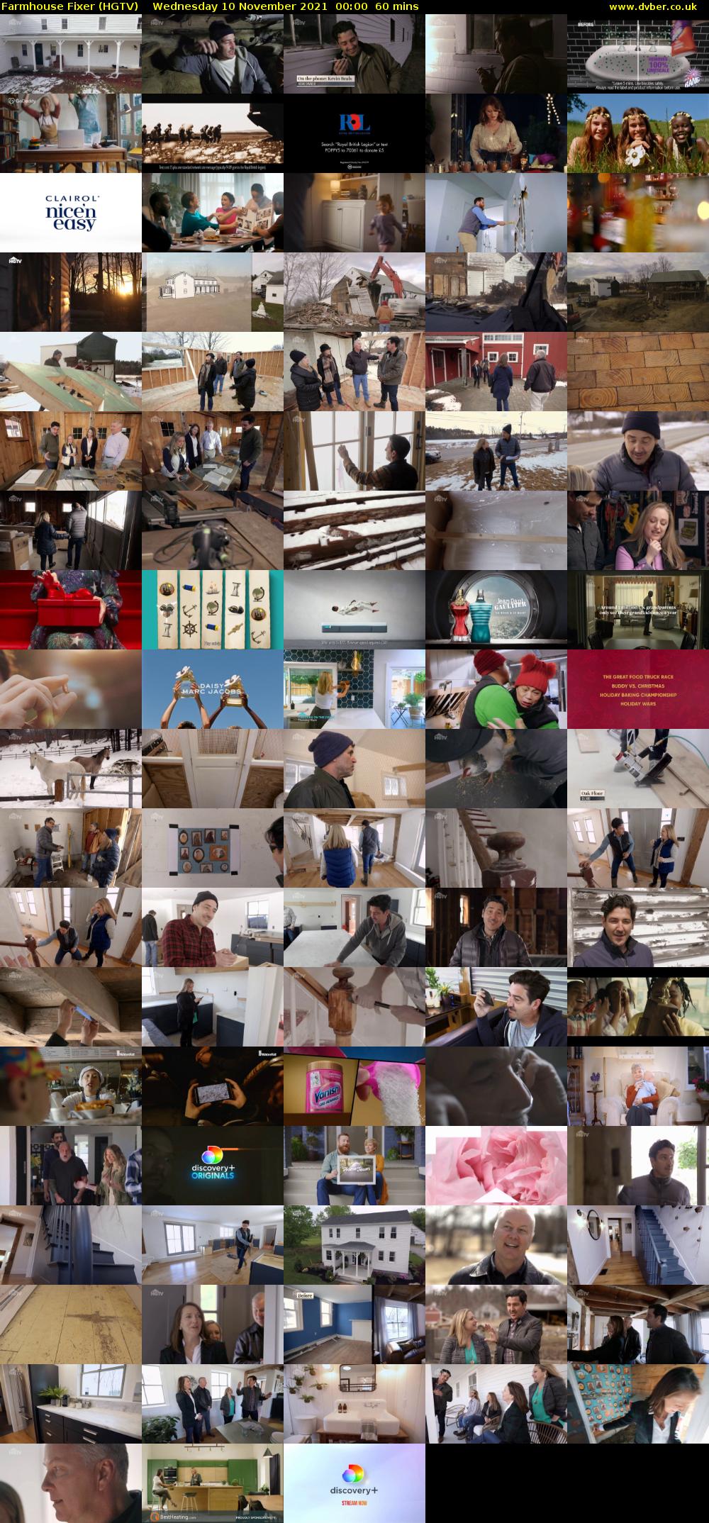 Farmhouse Fixer (HGTV) Wednesday 10 November 2021 00:00 - 01:00