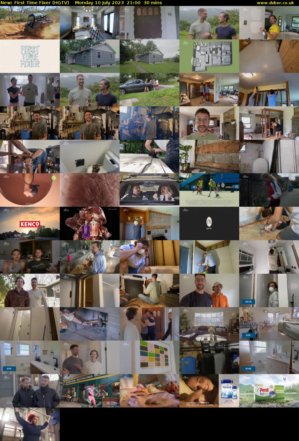 First Time Fixer (HGTV) Monday 10 July 2023 21:00 - 21:30