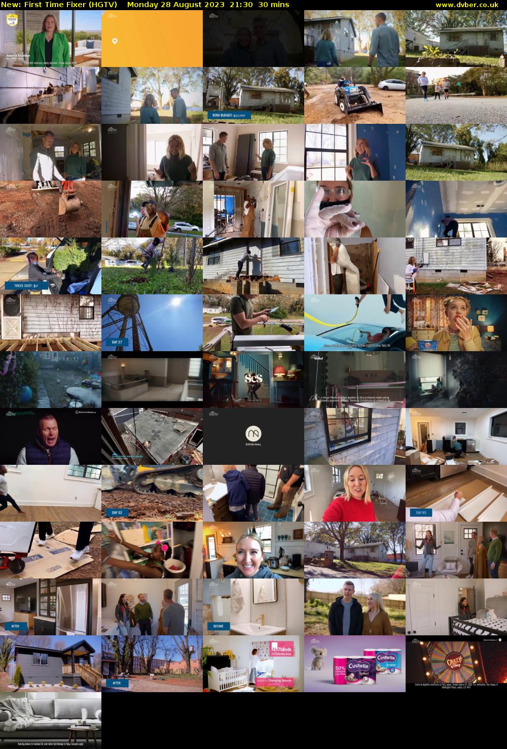 First Time Fixer (HGTV) Monday 28 August 2023 21:30 - 22:00