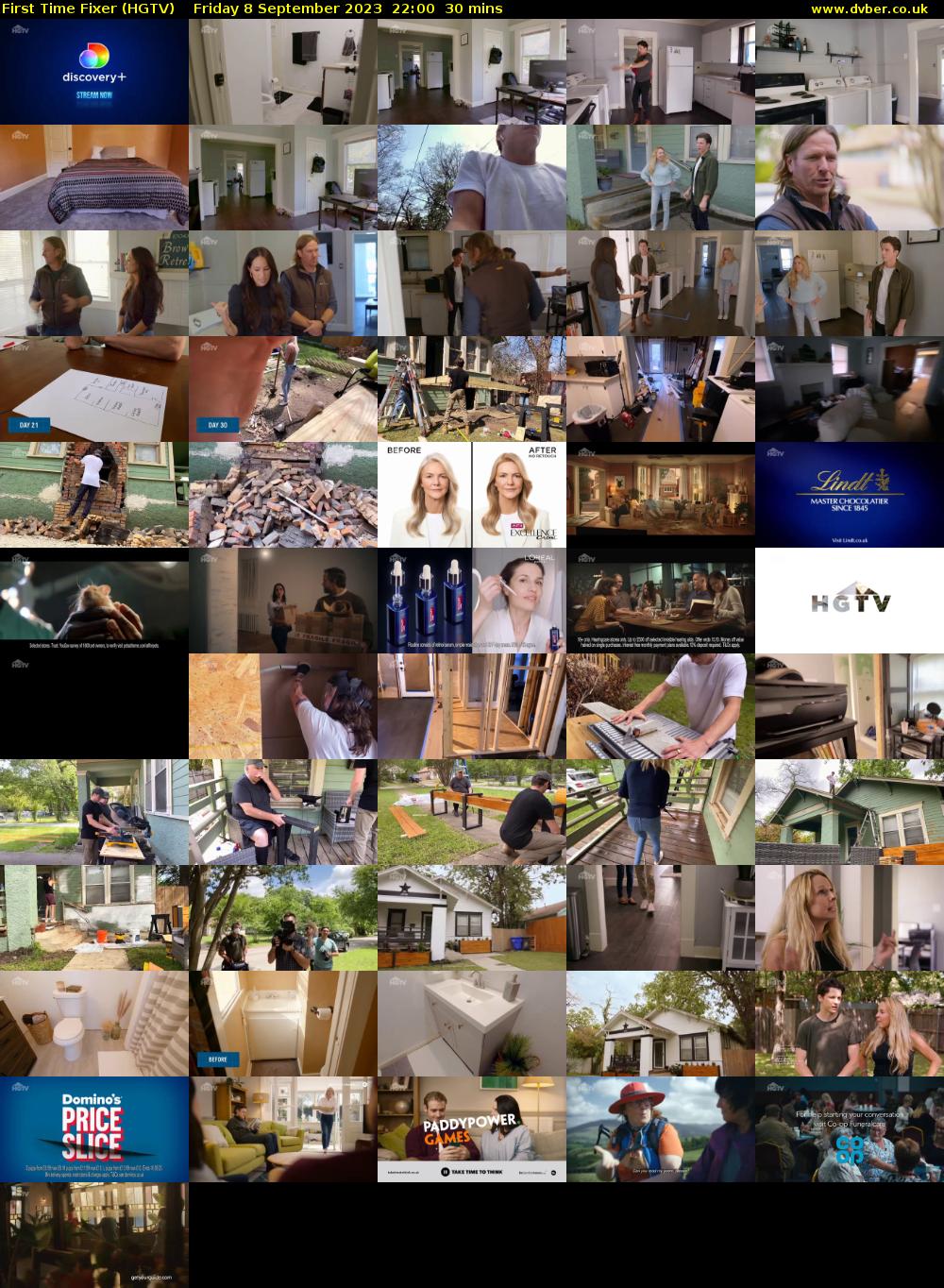 First Time Fixer (HGTV) Friday 8 September 2023 22:00 - 22:30