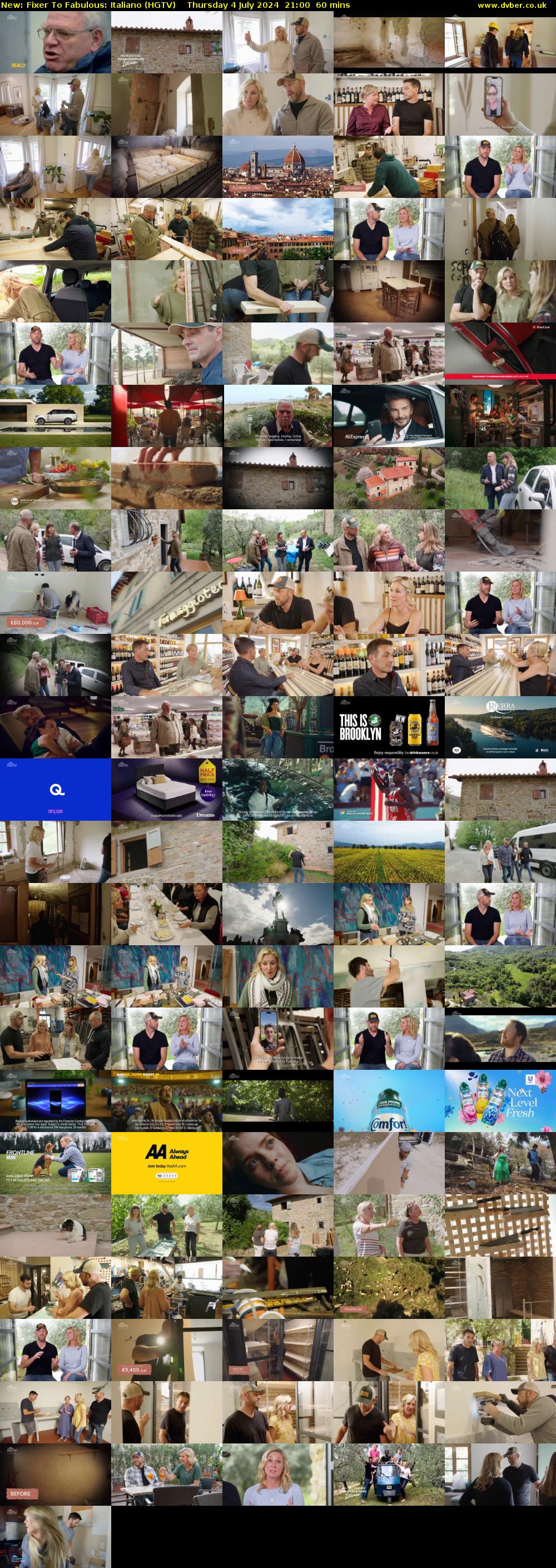 Fixer To Fabulous: Italiano (HGTV) Thursday 4 July 2024 21:00 - 22:00
