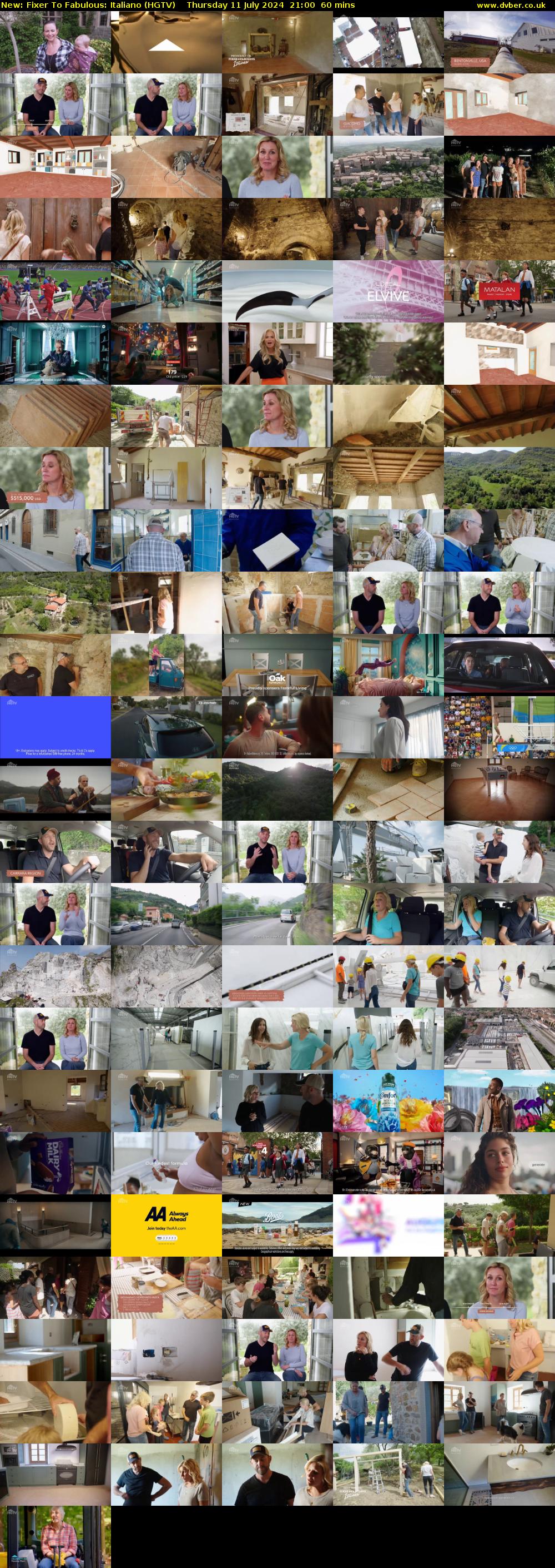 Fixer To Fabulous: Italiano (HGTV) Thursday 11 July 2024 21:00 - 22:00