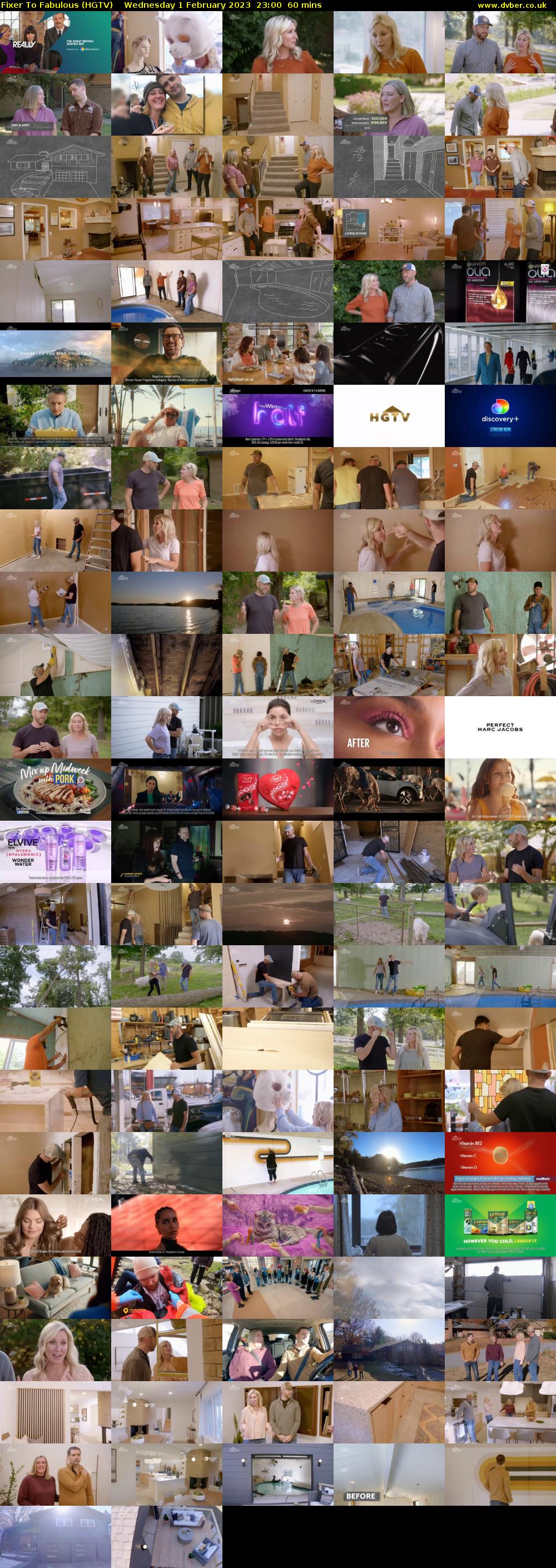 Fixer To Fabulous (HGTV) Wednesday 1 February 2023 23:00 - 00:00