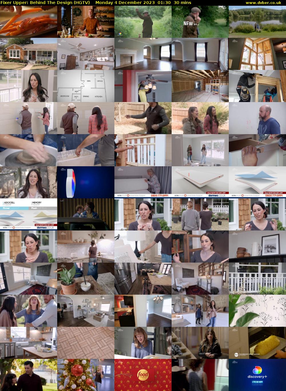 Fixer Upper: Behind The Design (HGTV) Monday 4 December 2023 01:30 - 02:00