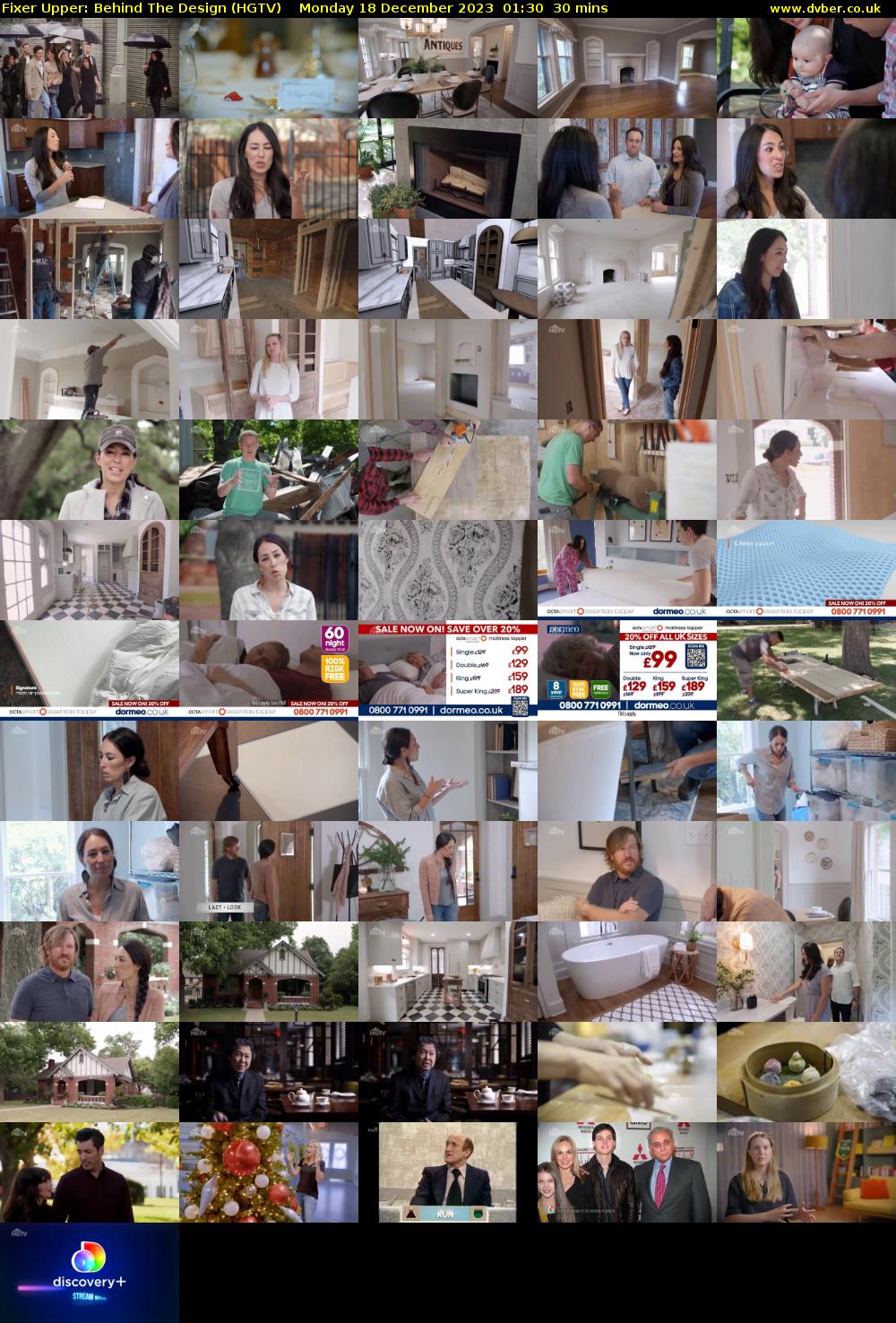 Fixer Upper: Behind The Design (HGTV) Monday 18 December 2023 01:30 - 02:00