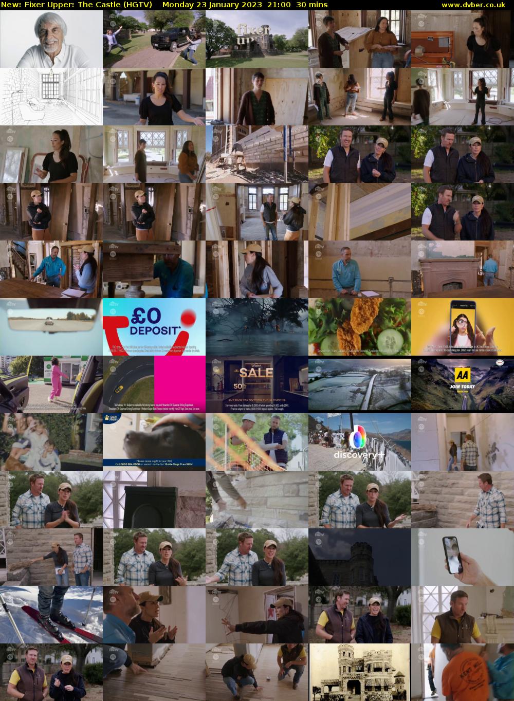 Fixer Upper: The Castle (HGTV) Monday 23 January 2023 21:00 - 21:30