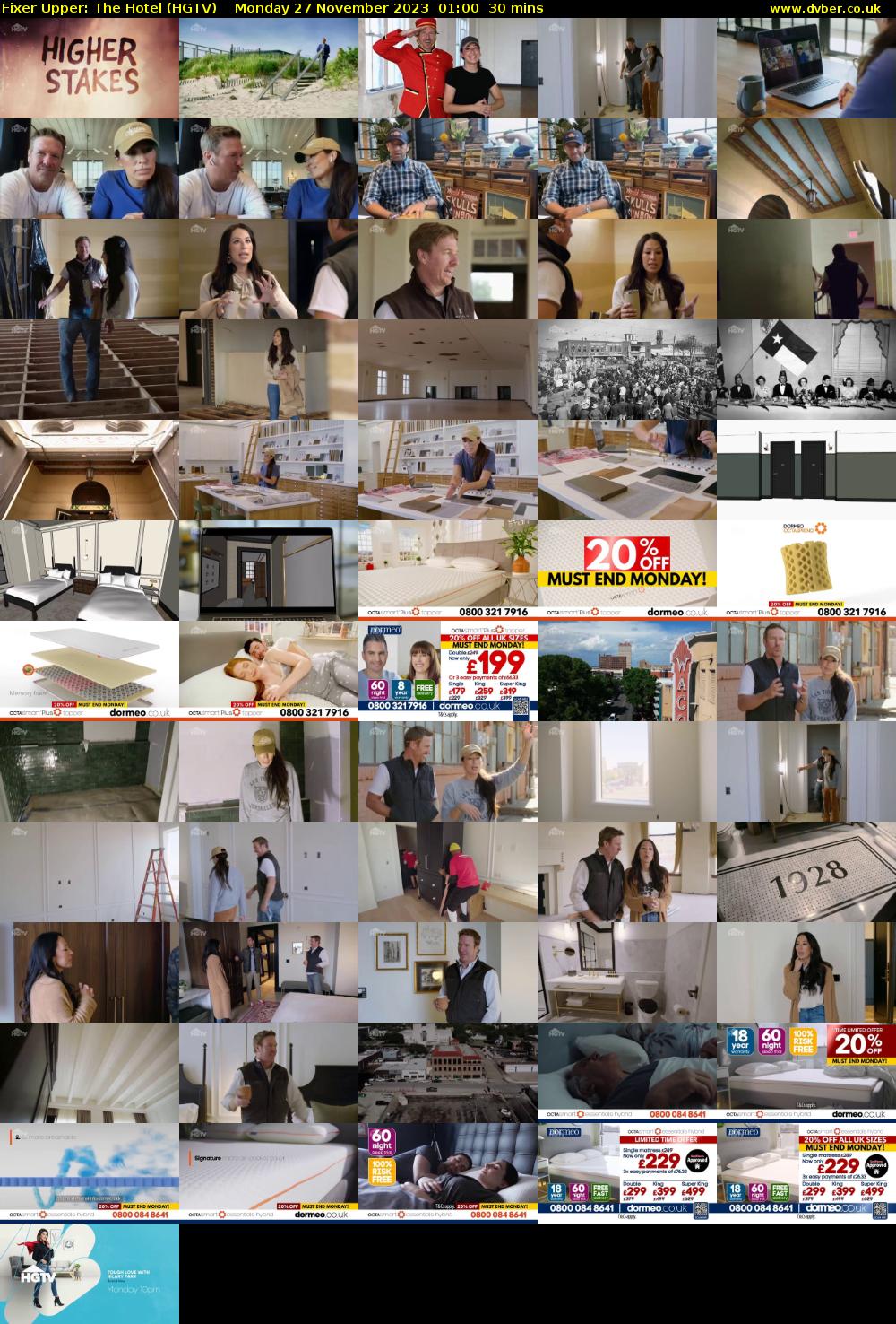 Fixer Upper: The Hotel (HGTV) Monday 27 November 2023 01:00 - 01:30