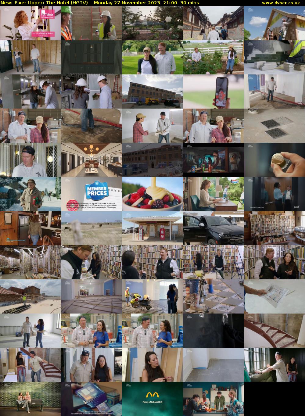 Fixer Upper: The Hotel (HGTV) Monday 27 November 2023 21:00 - 21:30