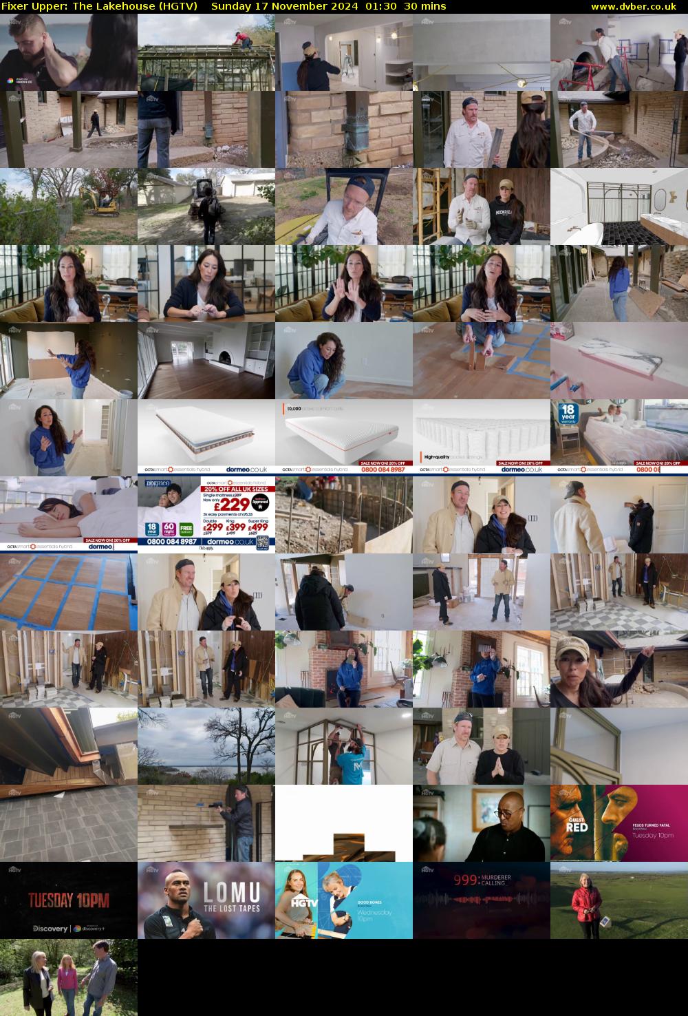 Fixer Upper: The Lakehouse (HGTV) Sunday 17 November 2024 01:30 - 02:00
