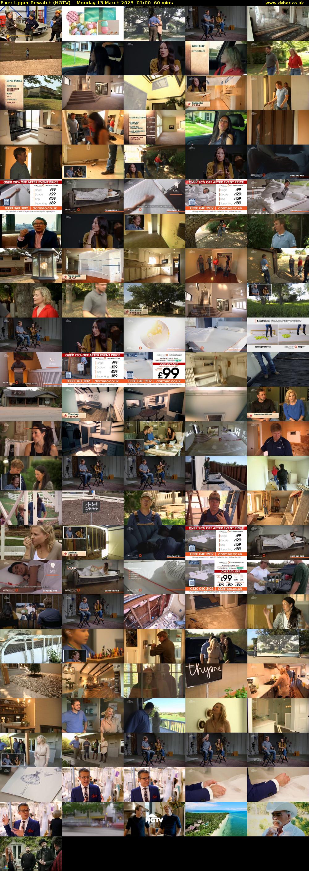 Fixer Upper Rewatch (HGTV) Monday 13 March 2023 01:00 - 02:00