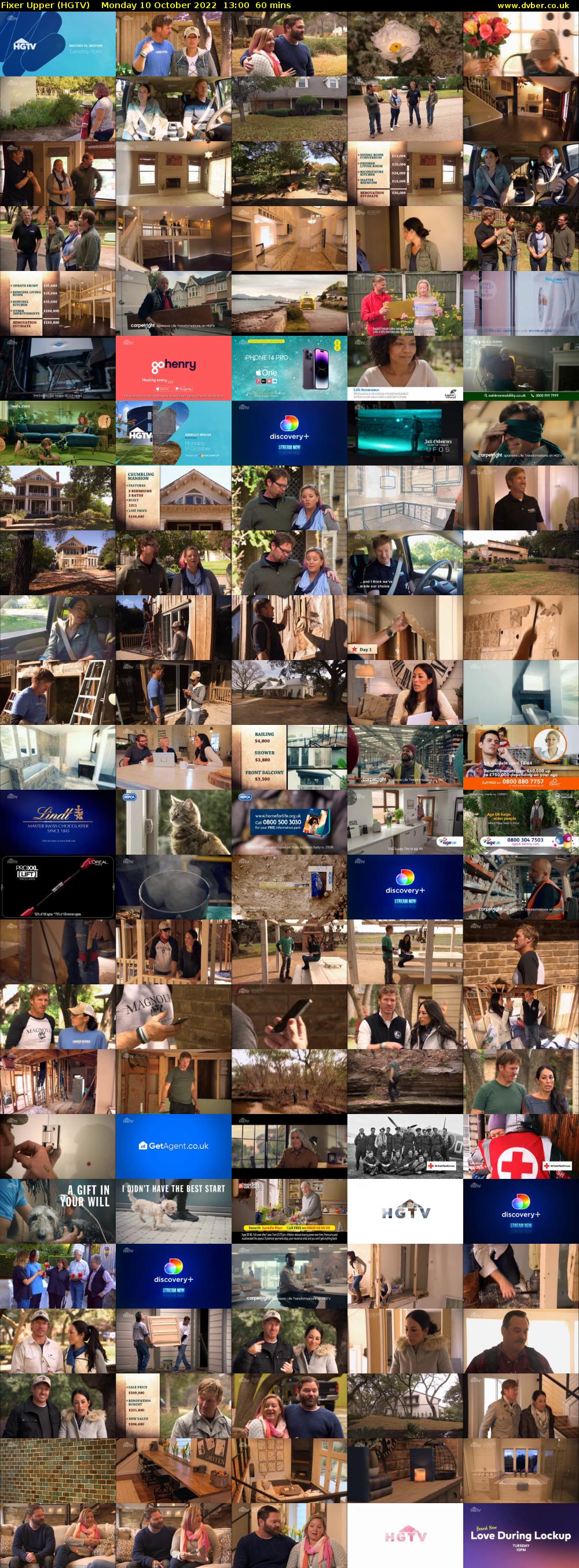 Fixer Upper (HGTV) Monday 10 October 2022 13:00 - 14:00