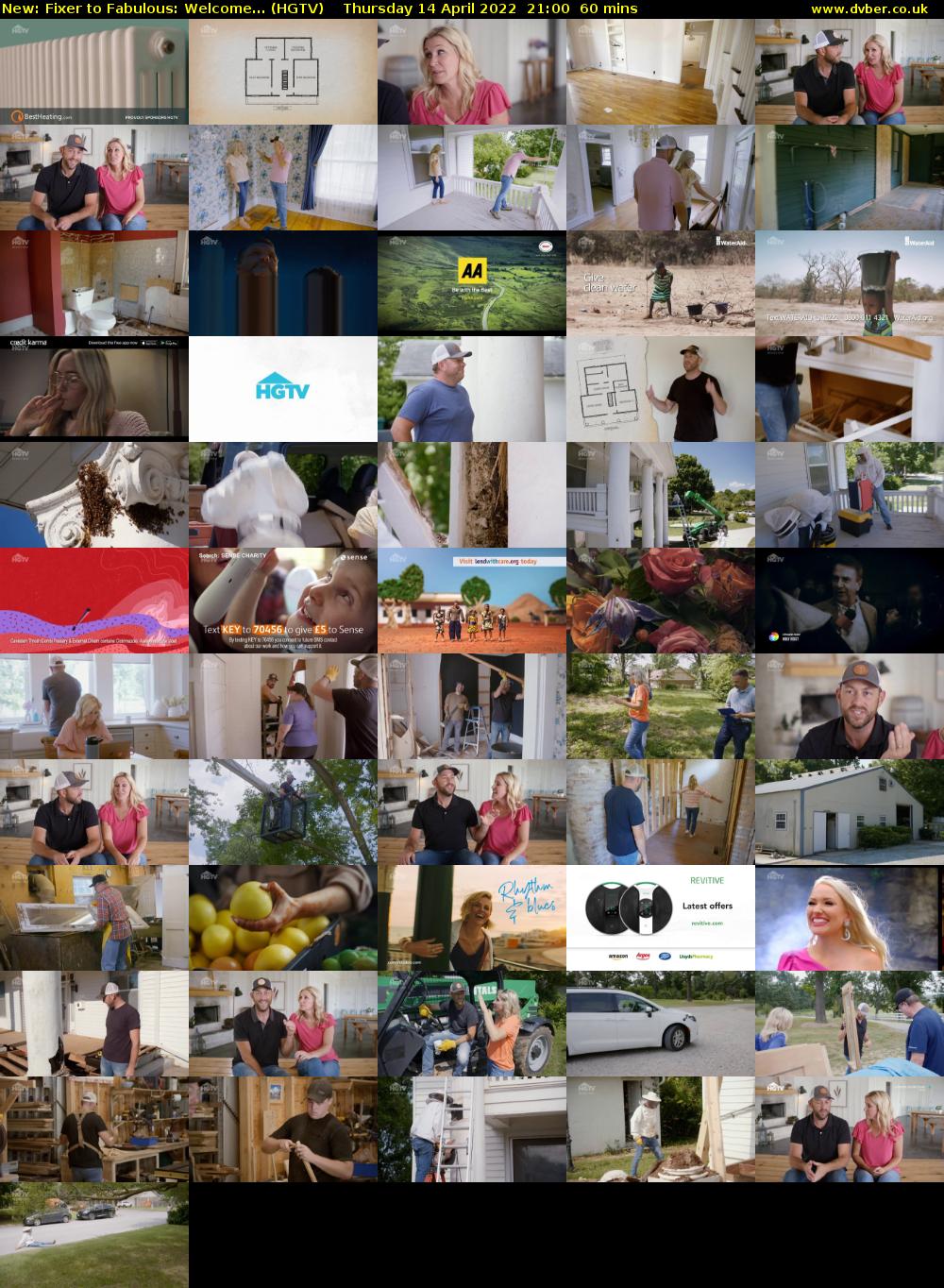 Fixer to Fabulous: Welcome... (HGTV) Thursday 14 April 2022 21:00 - 22:00