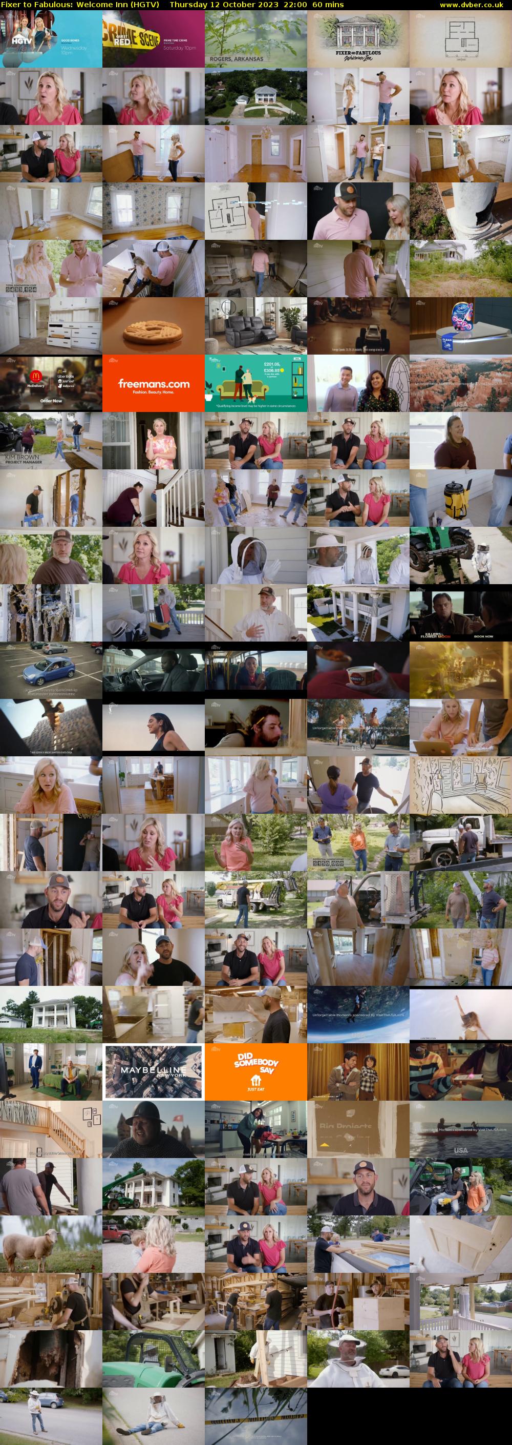 Fixer to Fabulous: Welcome Inn (HGTV) Thursday 12 October 2023 22:00 - 23:00