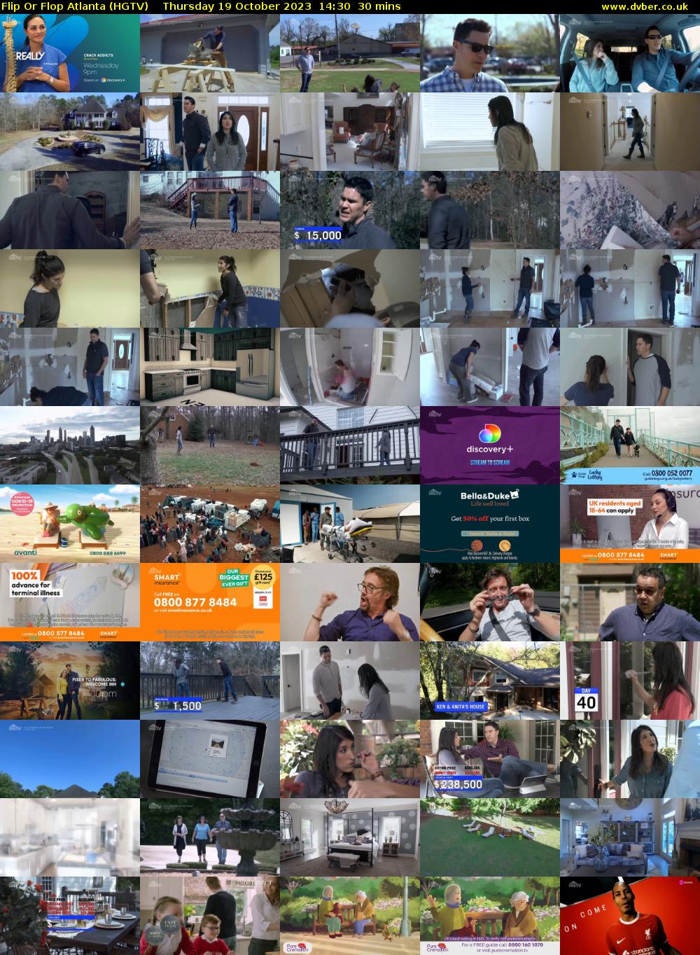 Flip Or Flop Atlanta (HGTV) Thursday 19 October 2023 14:30 - 15:00