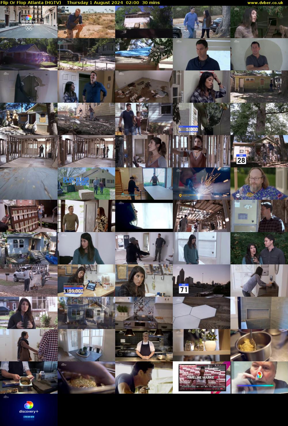 Flip Or Flop Atlanta (HGTV) Thursday 1 August 2024 02:00 - 02:30