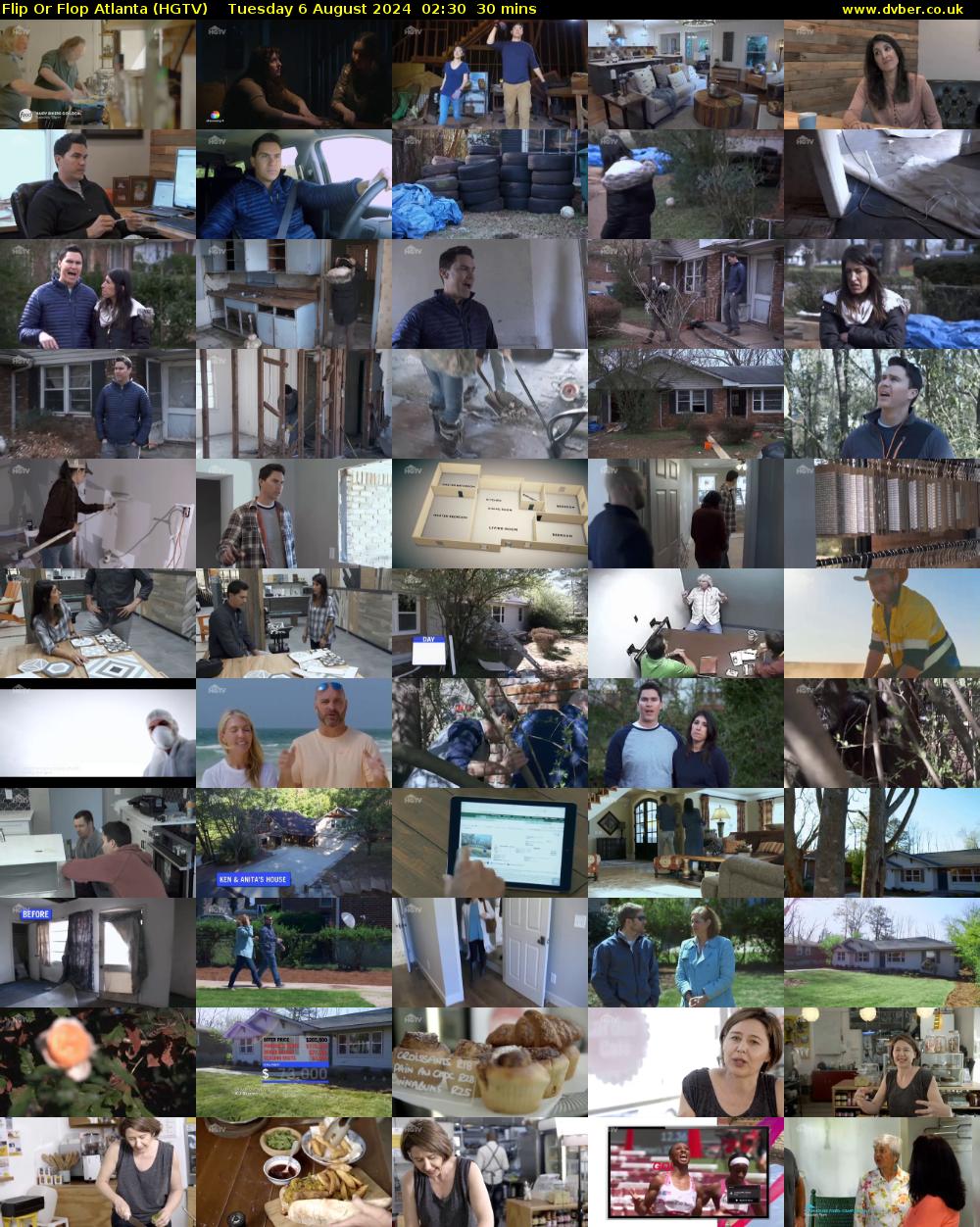 Flip Or Flop Atlanta (HGTV) Tuesday 6 August 2024 02:30 - 03:00