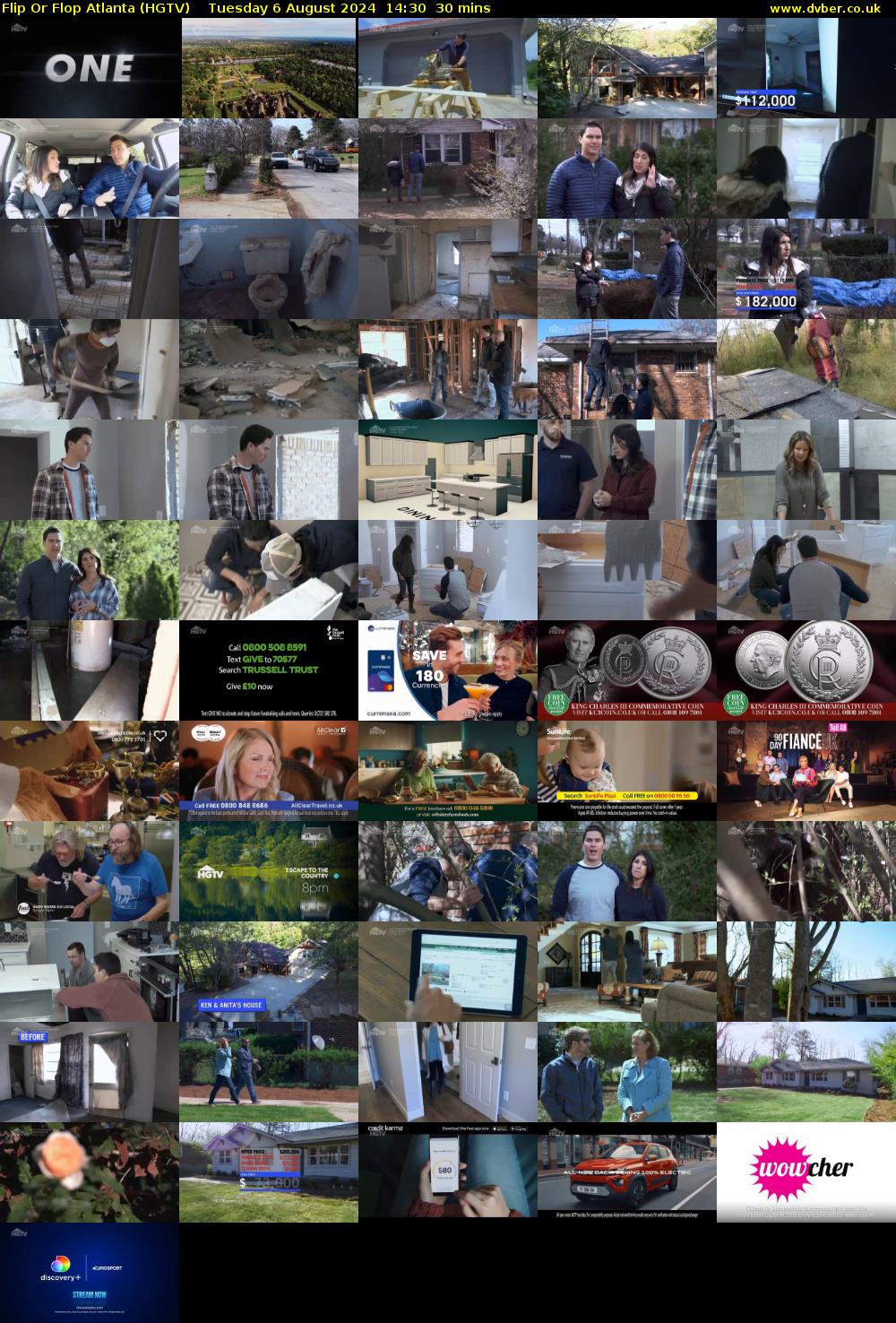 Flip Or Flop Atlanta (HGTV) Tuesday 6 August 2024 14:30 - 15:00