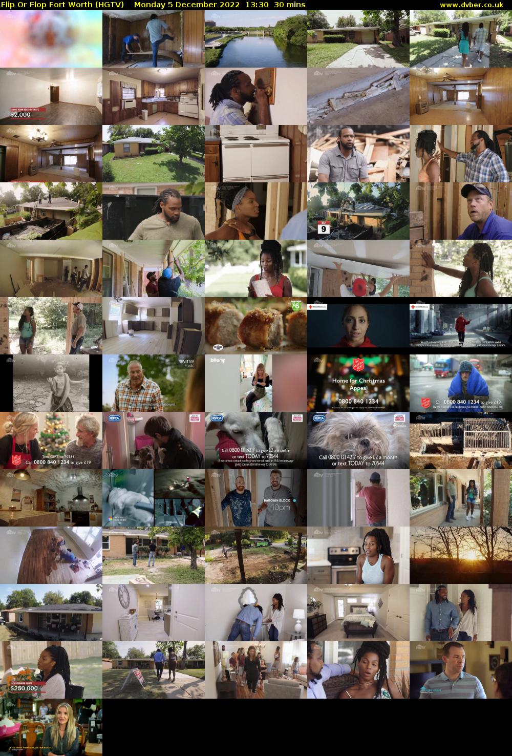 Flip Or Flop Fort Worth (HGTV) Monday 5 December 2022 13:30 - 14:00