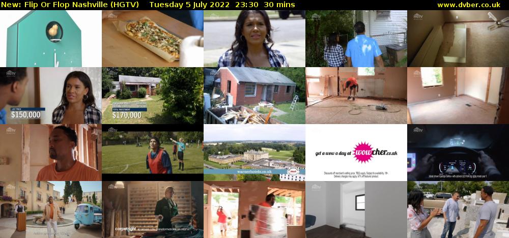 Flip Or Flop Nashville (HGTV) Tuesday 5 July 2022 23:30 - 00:00