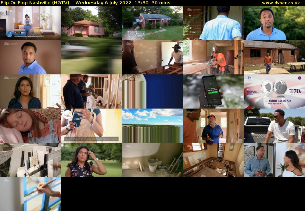 Flip Or Flop Nashville (HGTV) Wednesday 6 July 2022 13:30 - 14:00