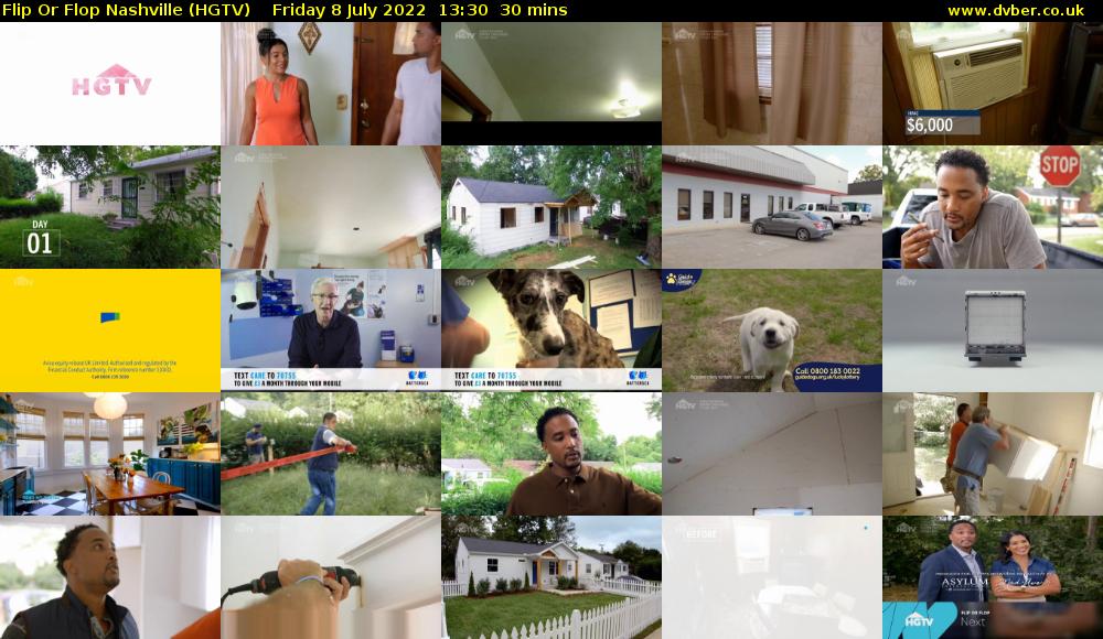 Flip Or Flop Nashville (HGTV) Friday 8 July 2022 13:30 - 14:00