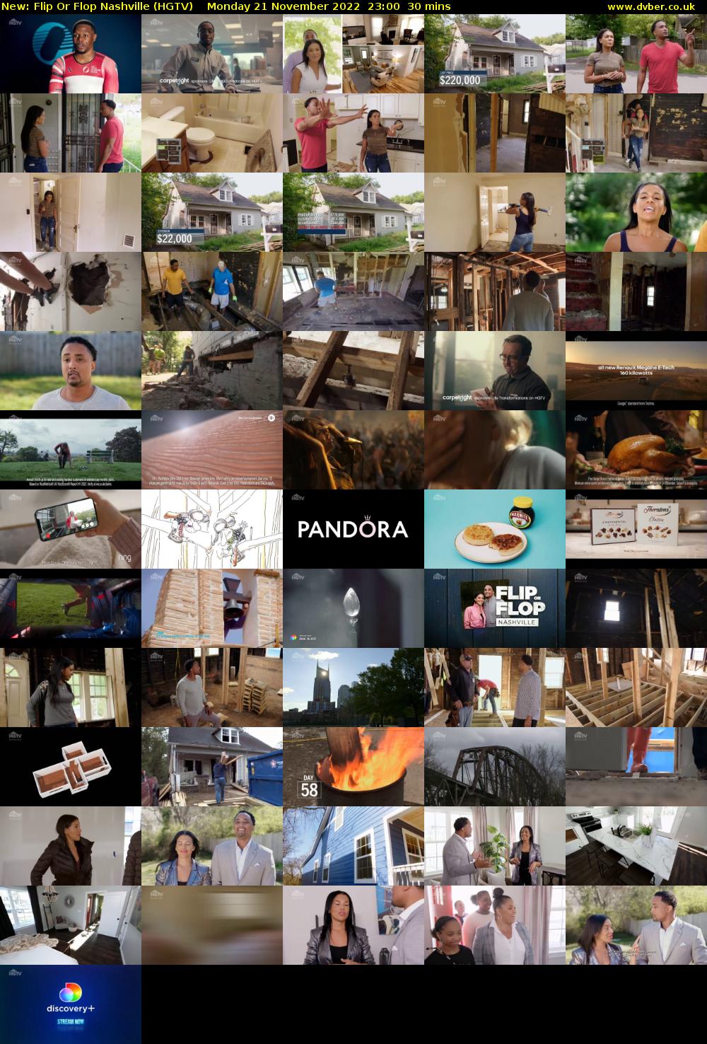 Flip Or Flop Nashville (HGTV) Monday 21 November 2022 23:00 - 23:30