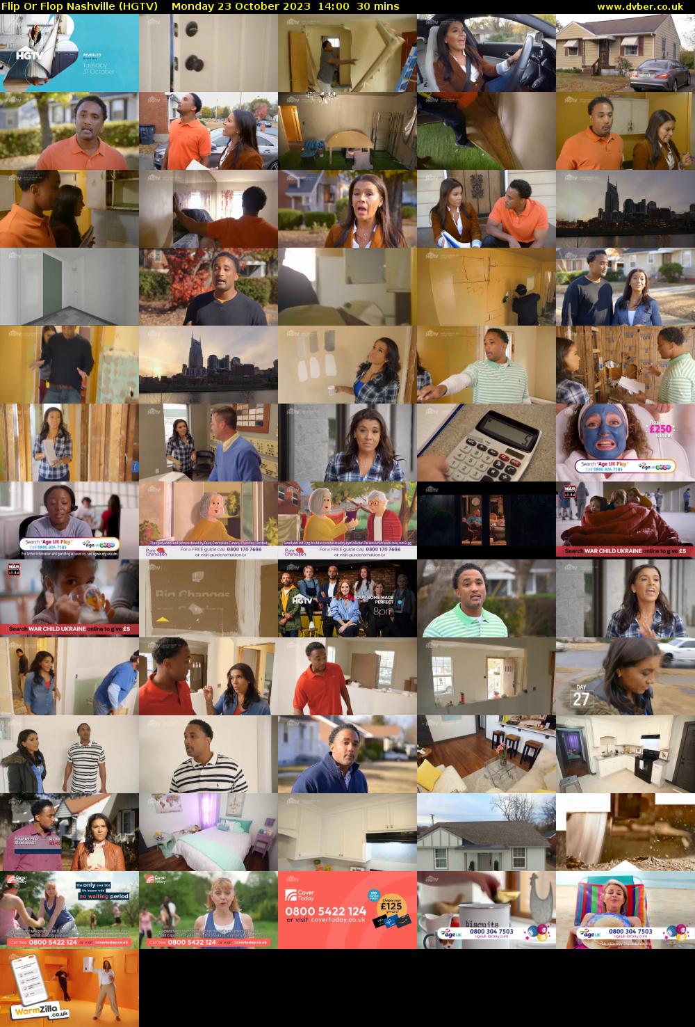 Flip Or Flop Nashville (HGTV) Monday 23 October 2023 14:00 - 14:30