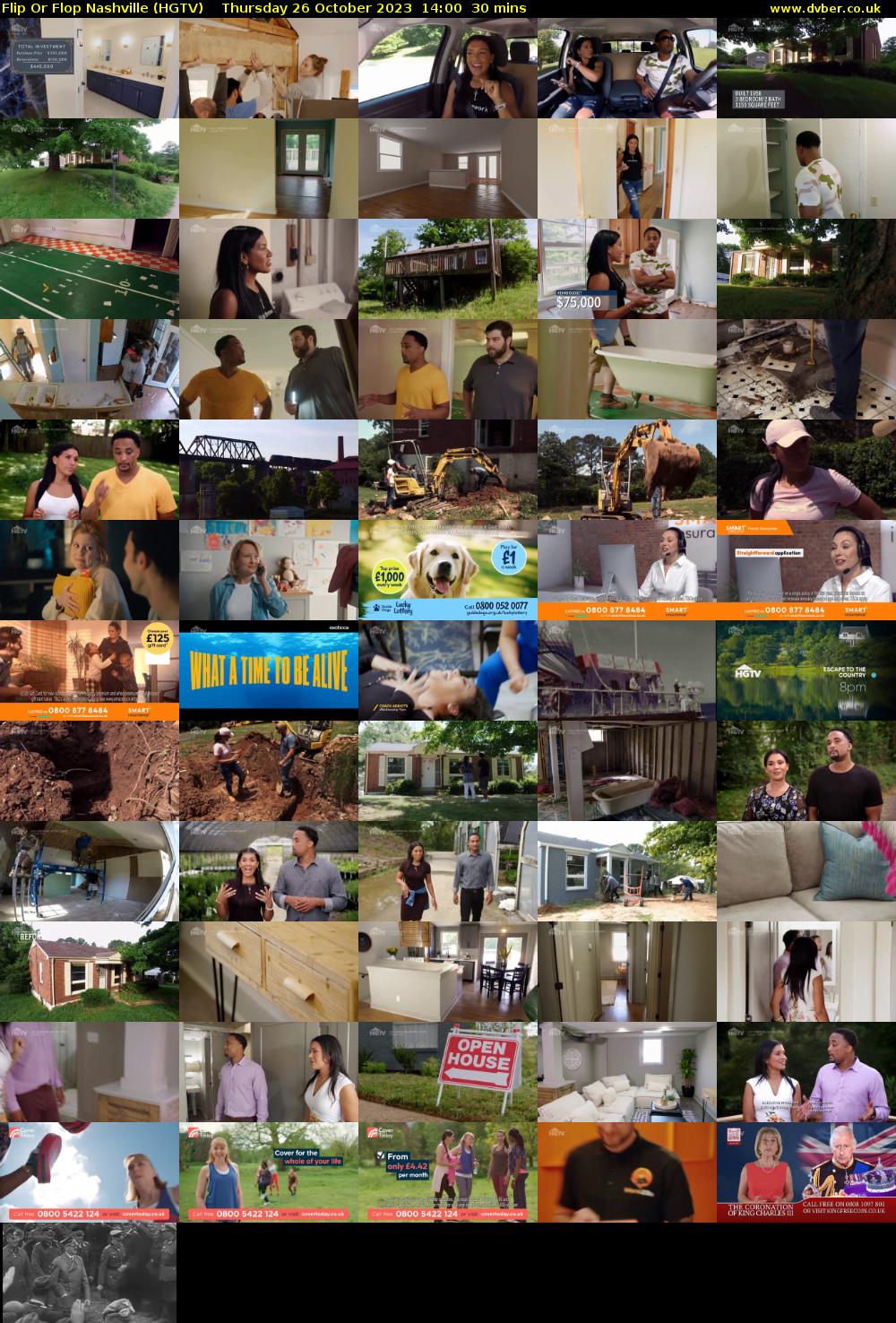 Flip Or Flop Nashville (HGTV) Thursday 26 October 2023 14:00 - 14:30