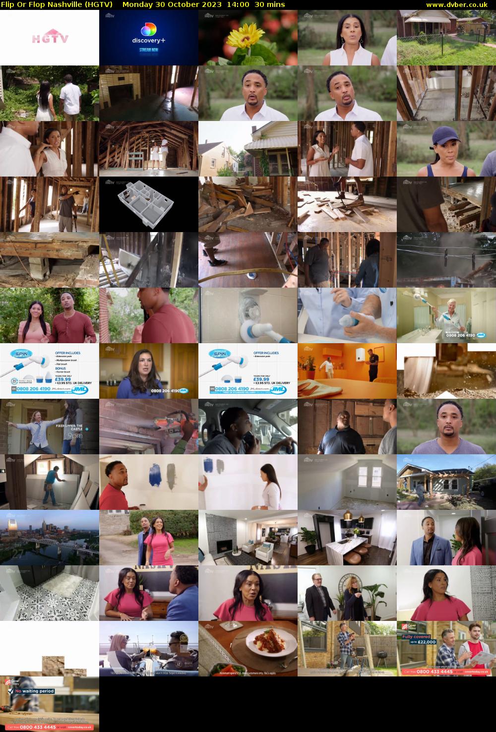 Flip Or Flop Nashville (HGTV) Monday 30 October 2023 14:00 - 14:30