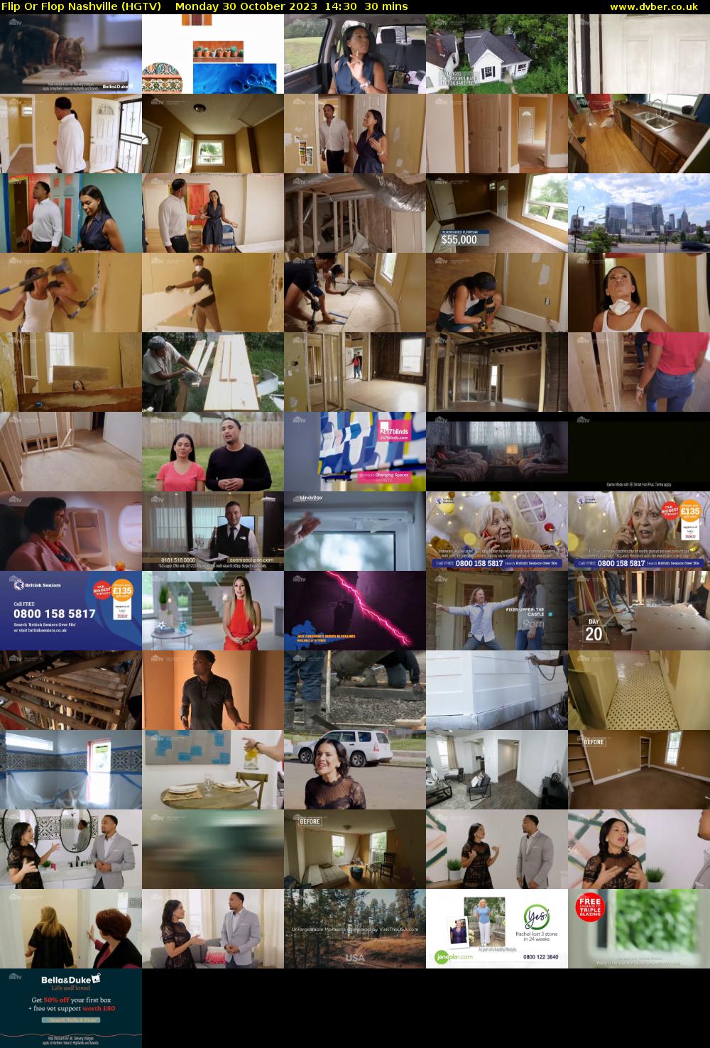 Flip Or Flop Nashville (HGTV) Monday 30 October 2023 14:30 - 15:00