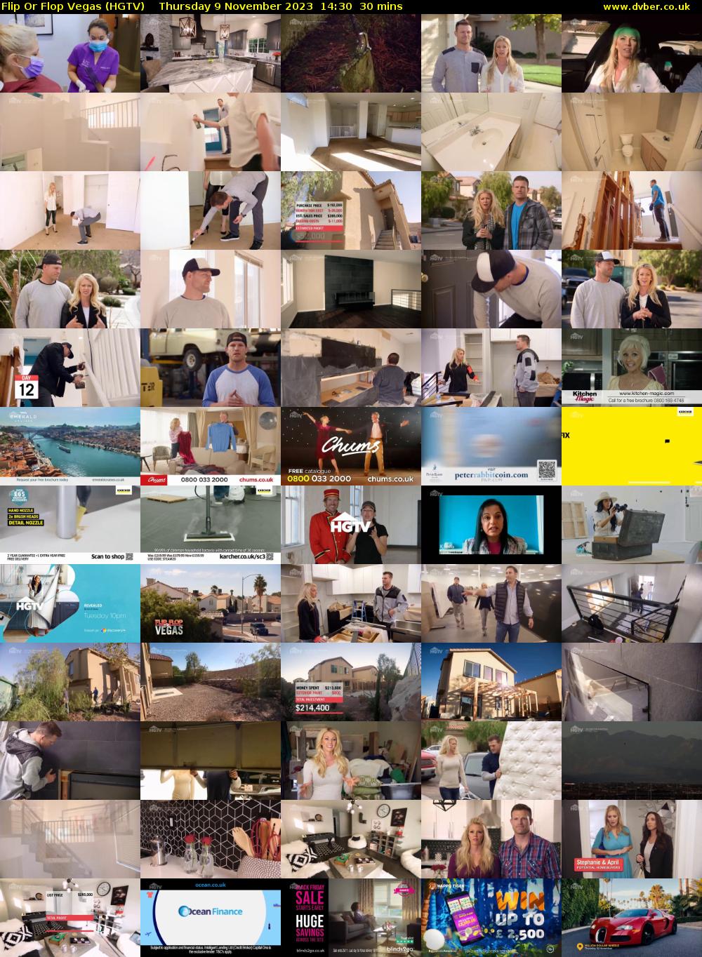 Flip Or Flop Vegas (HGTV) Thursday 9 November 2023 14:30 - 15:00