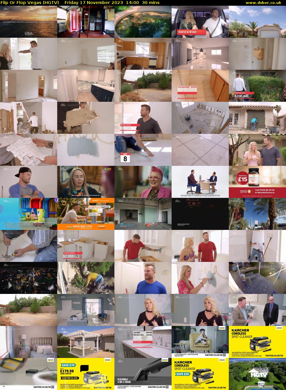 Flip Or Flop Vegas (HGTV) Friday 17 November 2023 14:00 - 14:30