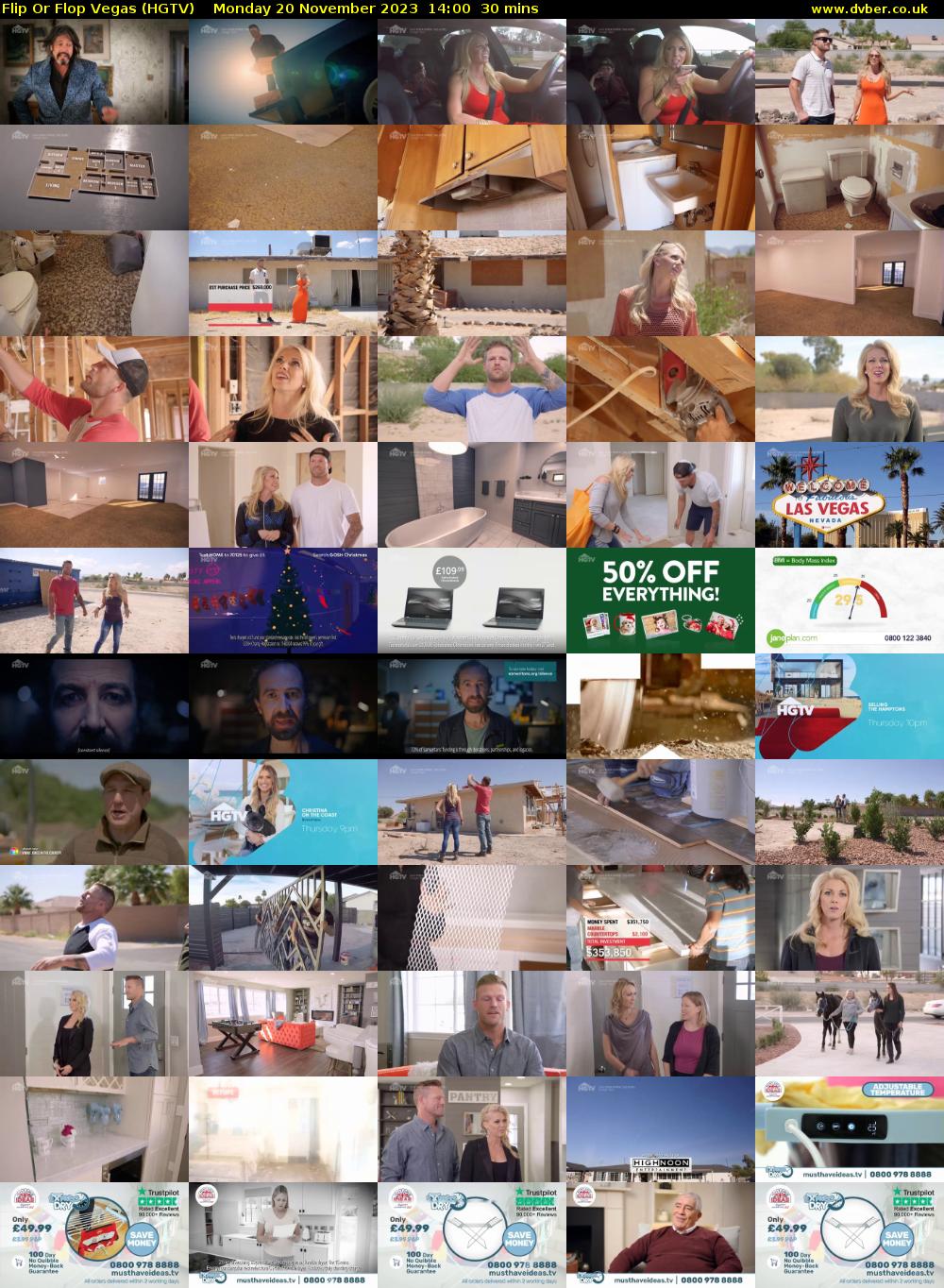 Flip Or Flop Vegas (HGTV) Monday 20 November 2023 14:00 - 14:30