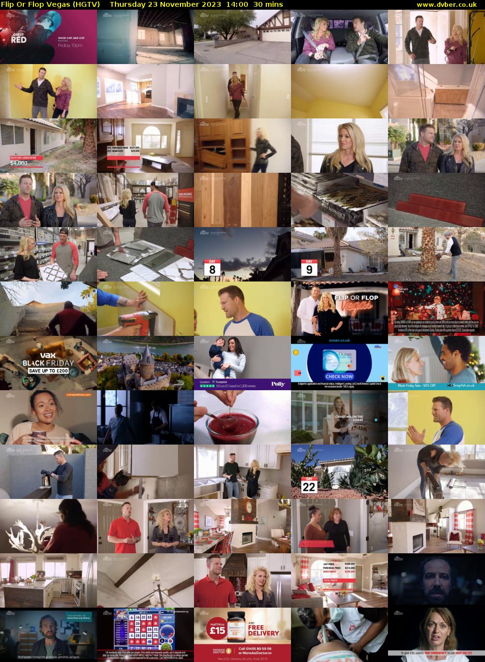 Flip Or Flop Vegas (HGTV) Thursday 23 November 2023 14:00 - 14:30
