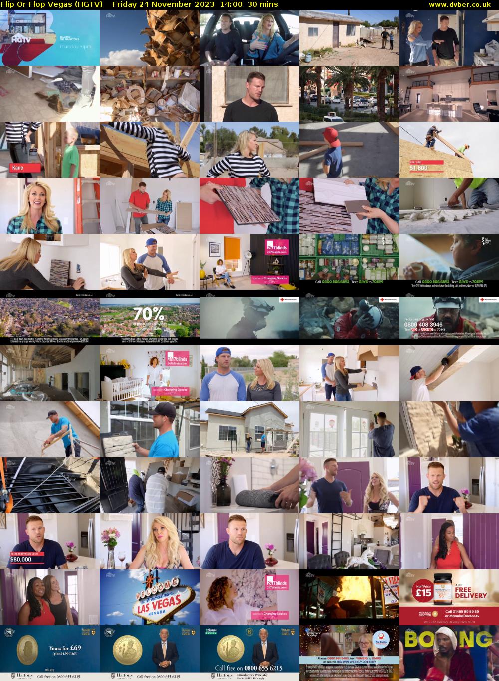 Flip Or Flop Vegas (HGTV) Friday 24 November 2023 14:00 - 14:30