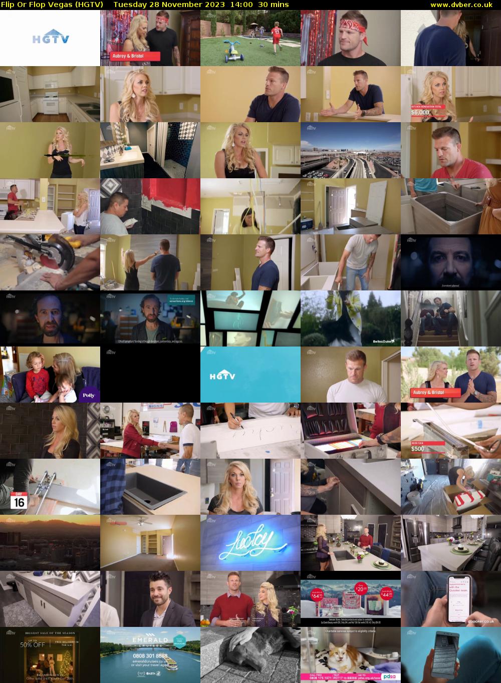 Flip Or Flop Vegas (HGTV) Tuesday 28 November 2023 14:00 - 14:30