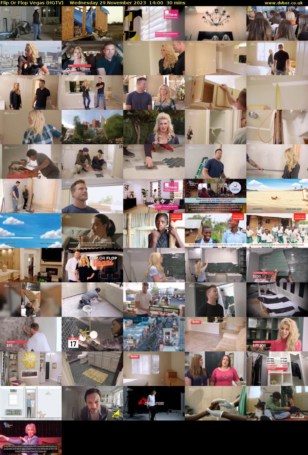 Flip Or Flop Vegas (HGTV) Wednesday 29 November 2023 14:00 - 14:30