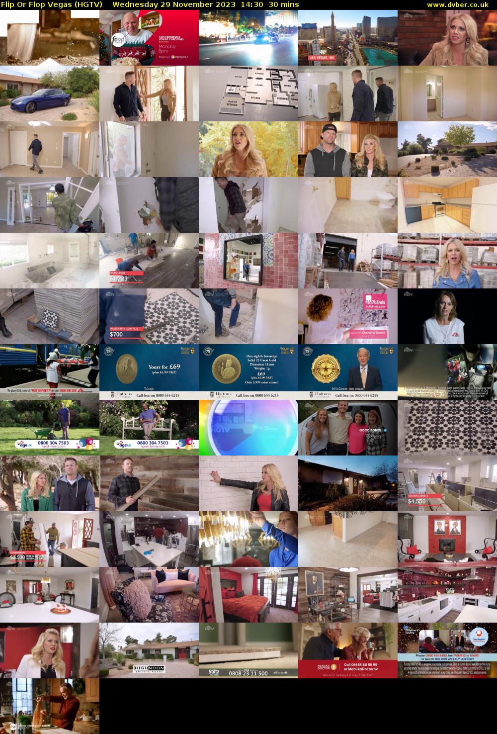 Flip Or Flop Vegas (HGTV) Wednesday 29 November 2023 14:30 - 15:00