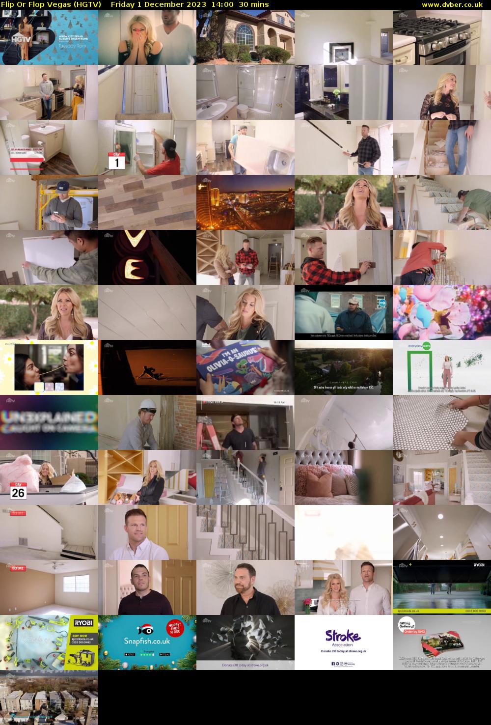 Flip Or Flop Vegas (HGTV) Friday 1 December 2023 14:00 - 14:30