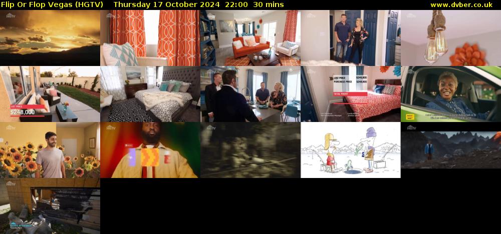 Flip Or Flop Vegas (HGTV) Thursday 17 October 2024 22:00 - 22:30