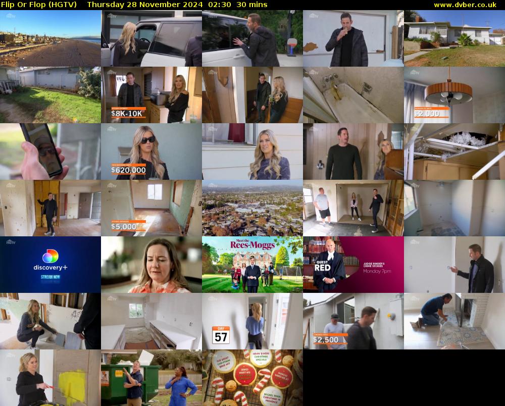 Flip Or Flop (HGTV) Thursday 28 November 2024 02:30 - 03:00