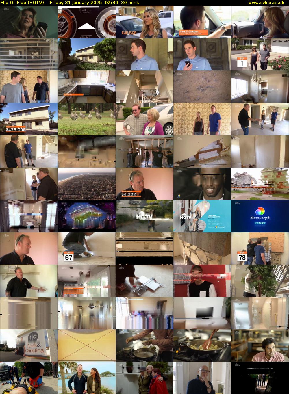 Flip Or Flop (HGTV) Friday 31 January 2025 02:30 - 03:00